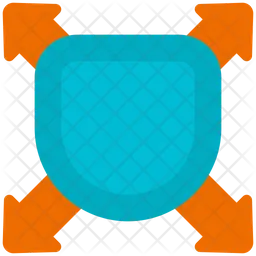 Defence Shield  Icon