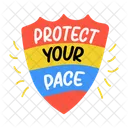 Defence Shield Protection Security Icon