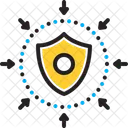 Defensa Salvaguardia Defensivo Icono