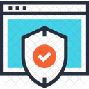 Defense Online Protection Icon