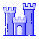 Defense Castle Medieval Icon