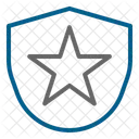 Defense Star Shield Shield Icon