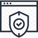Defense Online Protection Icon