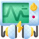 Defibrilator Medical External Icon