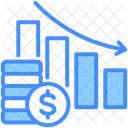 Déficit  Icono