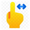 Faire Defiler Glisser Toucher Icône