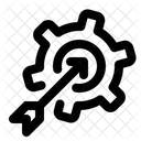 Estabelecimento De Metas Gerenciamento De Metas Configuracao De Metas Ícone