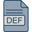 Def Archivo Formato Icono