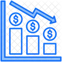 Deflation Geld Dollar Symbol