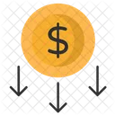 Deflation  Symbol
