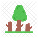 Deforestación  Icono