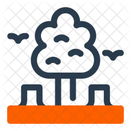 Deforestación  Icono