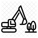 Deforestación  Icono