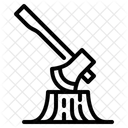 Deforestación  Icono