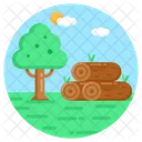 Deforestación  Icono