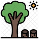 Deforestación  Icono