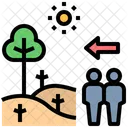 Deforestación  Icono