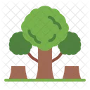 Deforestación  Icono