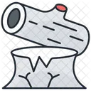 森林破壊  アイコン