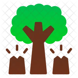 Deforestation  Icon