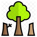 Deforestation Forest Tree Icon