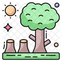 Deforestation  Icon