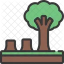 Deforestation Trees  Icon