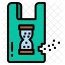Plastic Bag Degradable Icon