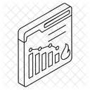 Degradacion Estadisticas Grafico Icono