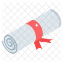 Degree Certificate Diploma Icon