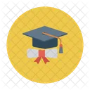 Certificate Degree Medal Icon
