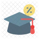Degree Hat Graduation Icon