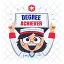 Degree Achiever  Icon