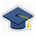 Degree Cap Graduation Ceremony Academic Achievement Icon