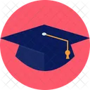 Degree Cap Graduation Cap Awarded Cap Icon