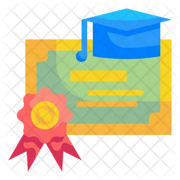 Degree Certificate  Icon