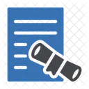 Degree Certificate  Icon