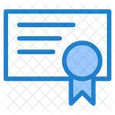 Degree Certificate  Icon