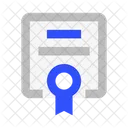 Degree Certificate  Icon