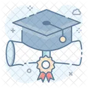 Certificate Diploma Degree Icon