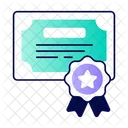 Degree Diploma Education Icon