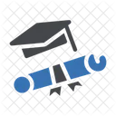 Degree Certificate Education Icon