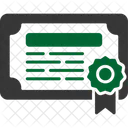 Degree Certificate Certification Icon