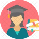 Degree Certificate Diploma Icon