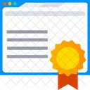 Degree Of Education  Icon