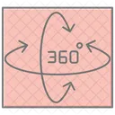 Degree Rotate  Icon