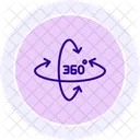 Degree rotate  Icon