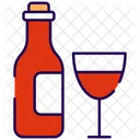 Dégustation de vins  Icône