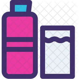 Dehydration water  Icon