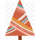 Dekorativer Weihnachtsbaum  Symbol